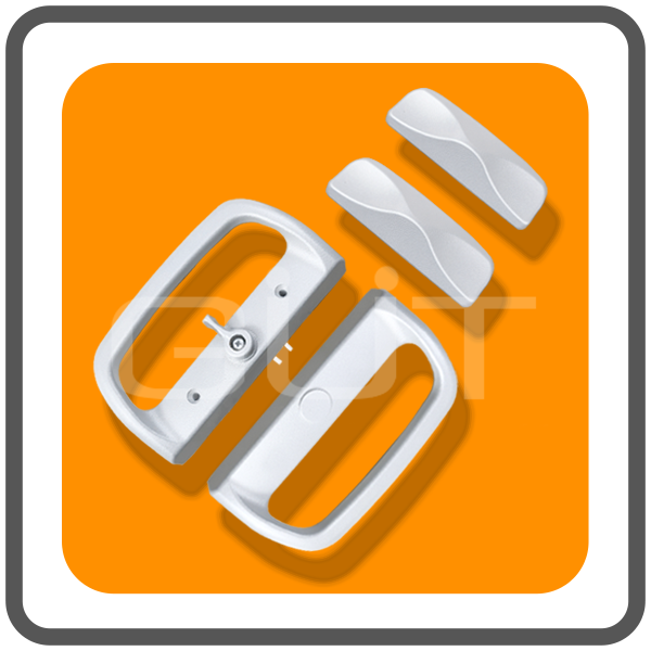 มือจับล็อคประตูบานเลื่อนคู่ Standard-D ระบบ Multipoint Lock แบบไม่มีกุญแจ - Image 3