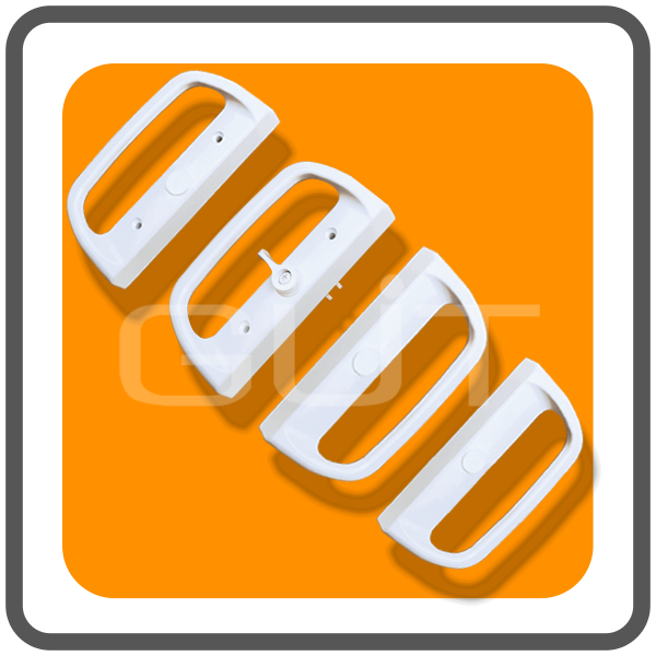 มือจับล็อคประตูบานเลื่อนคู่ Standard-D ระบบ Multipoint Lock แบบไม่มีกุญแจ (มือจับ D 4 ด้าน ในบ้าน 2 : นอกบ้าน 2) - Image 2