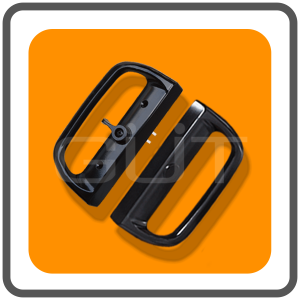 มือจับล็อคประตูบานเลื่อนเดี่ยว Standard-D ระบบ Multipoint Lock แบบไม่มีกุญแจ (มือจับ D 2 ด้าน ในบ้าน 1 : นอกบ้าน 1)