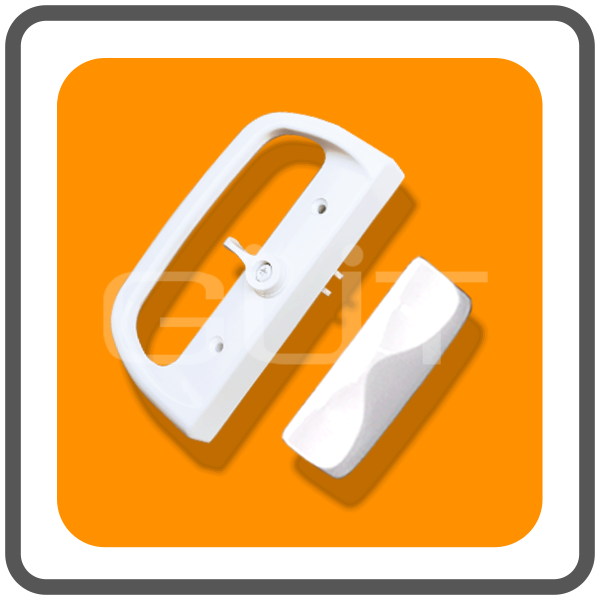 มือจับล็อคประตูบานเลื่อนเดี่ยว Standard-D ระบบ Multipoint Lock แบบไม่มีกุญแจ - Image 2