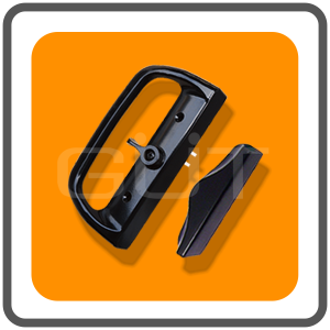 มือจับล็อคประตูบานเลื่อนเดี่ยว Standard-D ระบบ Multipoint Lock แบบไม่มีกุญแจ